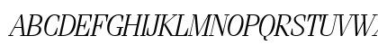 FerventLight Italic Uppercase Preview