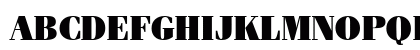 FerventUltra Regular Uppercase Preview