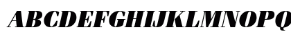 FerventUltra Italic Uppercase Preview