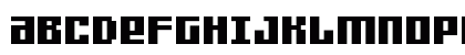 FFF Games Thin Bold Regular Uppercase Preview