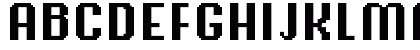 FFF Majestica Bold Extended Regular Uppercase Preview