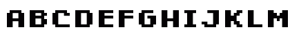 FFF Minitower Bold Extended Regular Preview