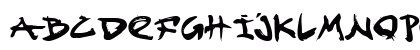 Fight Kid Regular Uppercase Preview