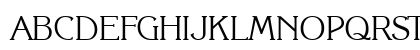 Korinth-Serial-Light Regular Uppercase Preview