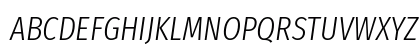 Fira Sans Extra Condensed Light Italic Preview