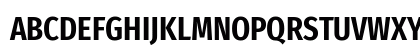 Fira Sans Extra Condensed SemiBold Uppercase Preview
