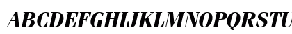 Firenze BoldItalic Uppercase Preview