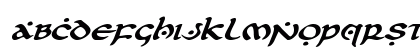 First Order Expanded Italic Expanded Italic Uppercase Preview