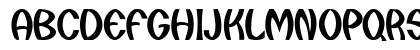 FishermanCondensed Regular Uppercase Preview