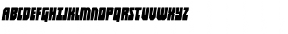 Elastic Lad Wide Italic Regular Font
