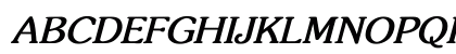 Flickner Bold Italic Preview