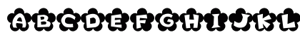 Flower Regular Uppercase Preview