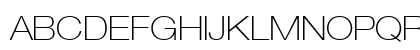 HelveticaNeue LT 33 ThinEx Regular Preview