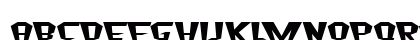 Fluoride Beings Regular Uppercase Preview