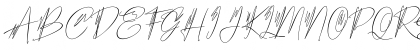 Hantoria Signature NoLigature Font
