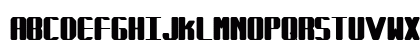Forcible (BRK) Regular Uppercase Preview