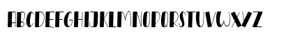 Forest Glamor Regular Uppercase Preview