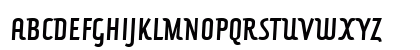 ForkbeardCondensedITC TT Regular Uppercase Preview