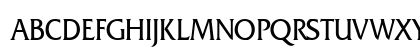 Franco Condensed Normal Uppercase Preview