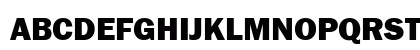 FranklinGothicH Bold Uppercase Preview