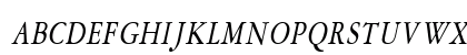 Amery Condensed Italic Preview