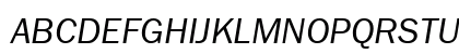 FranklinGothBookCTT Italic Preview