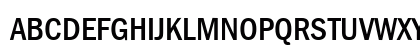 FranklinGothicCond Bold Uppercase Preview