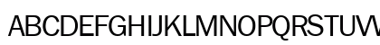 FranklinGothicNew Regular Uppercase Preview