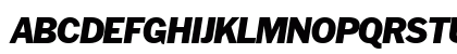 FranklinHeadline BoldItalic Uppercase Preview