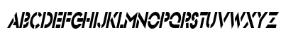 FreeportCondensed Oblique Uppercase Preview