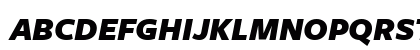 FreightSans BlackItalicSC Preview
