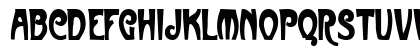 FrenchBeanCondensed Regular Uppercase Preview