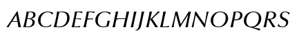 Optima LT Medium Italic Preview