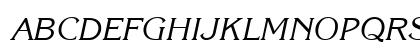 QTKorrin Italic Uppercase Preview