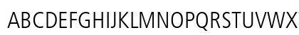 Frutiger Light Cn Preview