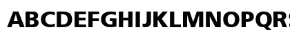 Frutiger Black Preview
