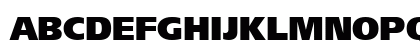 Frutiger95-UltraBlack Ultra Black Uppercase Preview