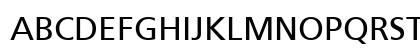 Frutiger SAIN Rm v.1 Roman Uppercase Preview