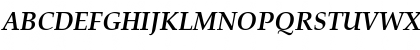 Palatino LT Bold Italic Font