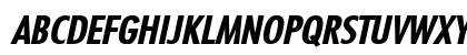 Fuji Wide Bold Italic Uppercase Preview