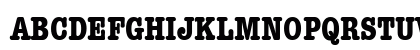 AmericanTypewriter BoldCond Preview