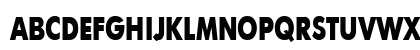 Futura Black Narrow Bold Uppercase Preview