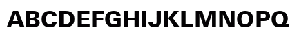 LTUnivers Bold Preview