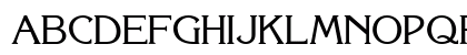 Korinthia Regular Uppercase Preview
