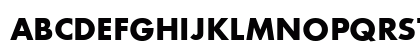 FuturaT Bold Uppercase Preview