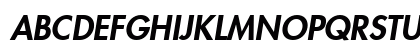 Futura-Heavy HeavyItalic Preview