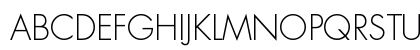Futura LT Light Preview
