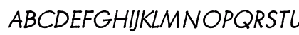 Futuramano Light Italic Preview