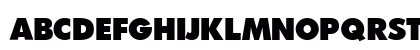 Futura Press Uppercase Preview