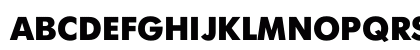 Futuris Bold Uppercase Preview